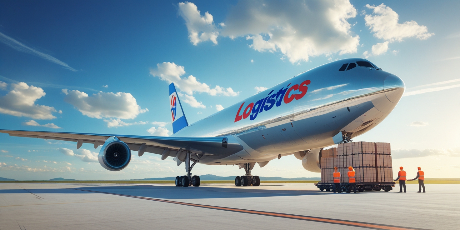 Avión de carga y logística aérea