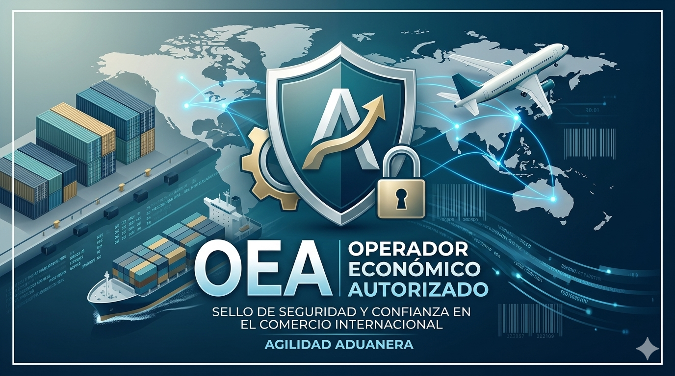 Mapa del mundo y seguridad aduanera OEA
